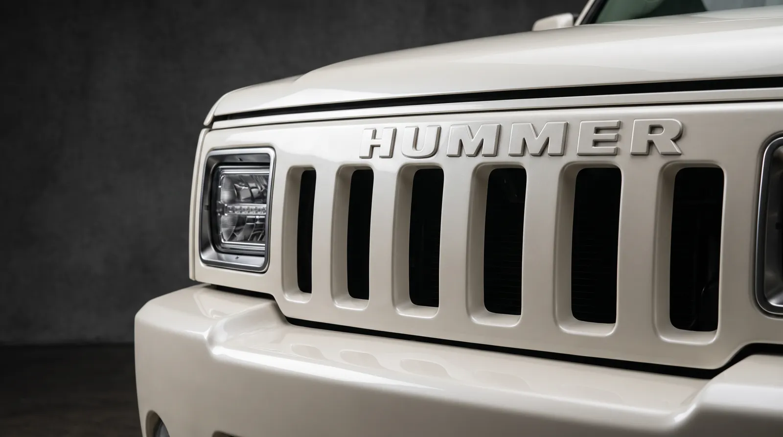 Detail van een Hummer H2
