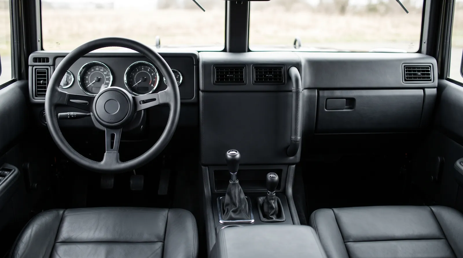Interieur van een Hummer